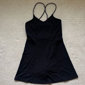 Black workout/tennis dress